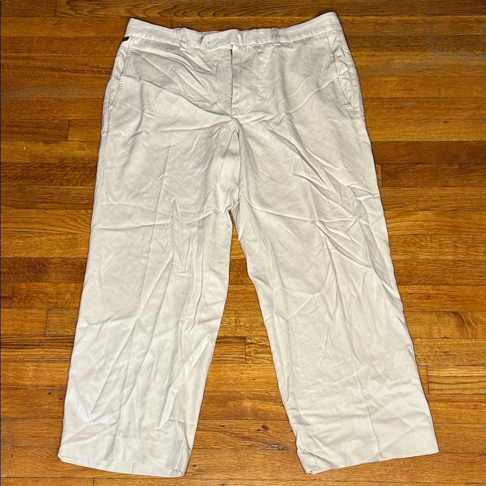 Tommy Bahama Men's Light Cream Linen Chinos